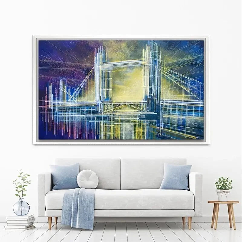Tower Bridge At Midnight Canvas Print Tower Bridge At Midnight Canvas Print wall art product Marc Todd - Independent