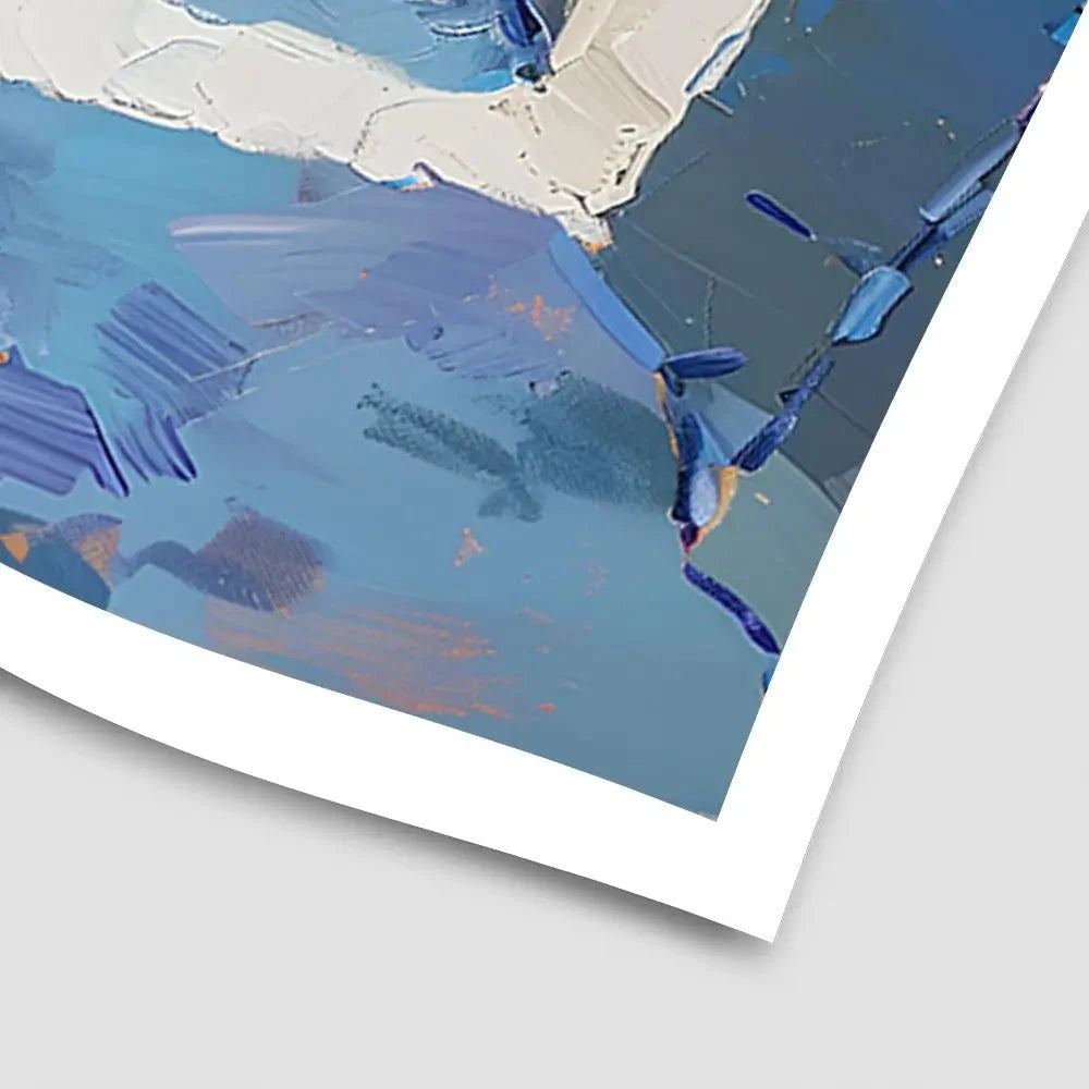 Town On The Coast Art Print Town On The Coast Art Print wall art product Elena Avanesova