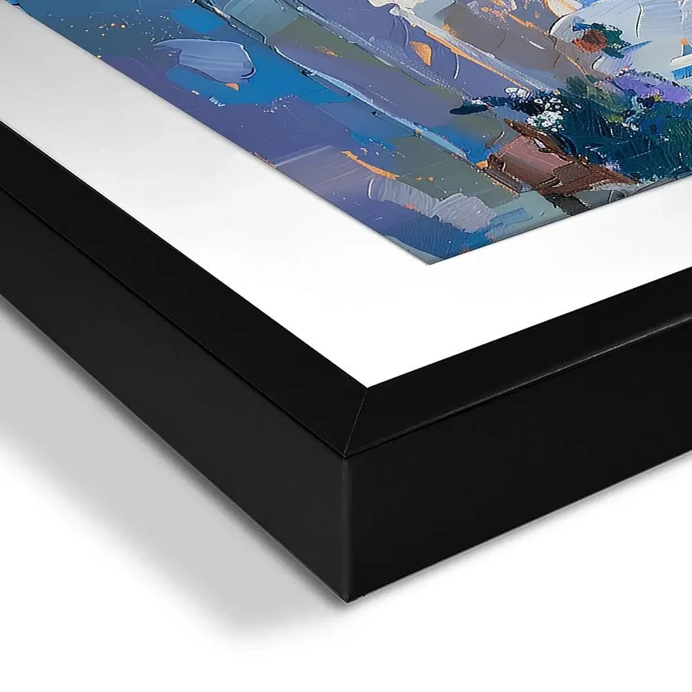 Town On The Coast Framed Art Print Town On The Coast Framed Art Print wall art product Elena Avanesova