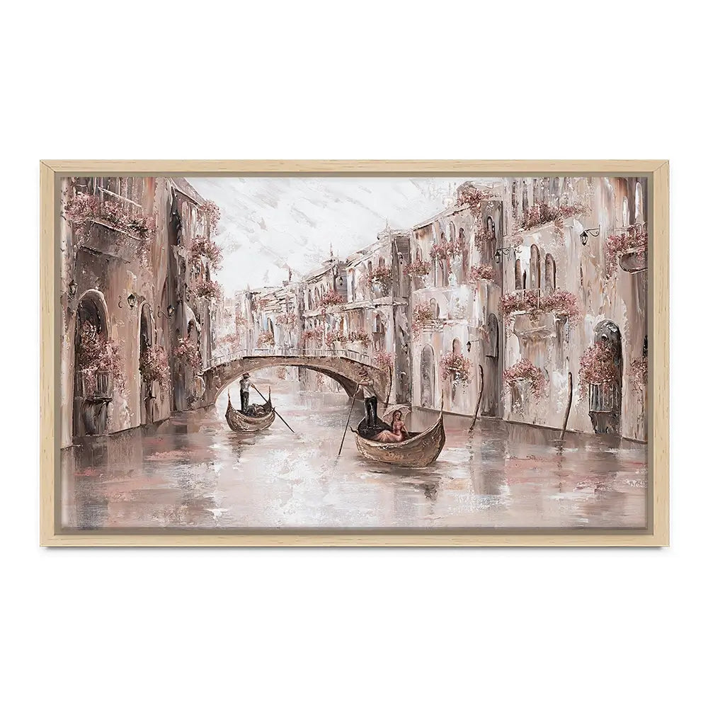 Tranquility In Venice Canvas Print Tranquility In Venice Canvas Print wall art product Isabella Karolewicz