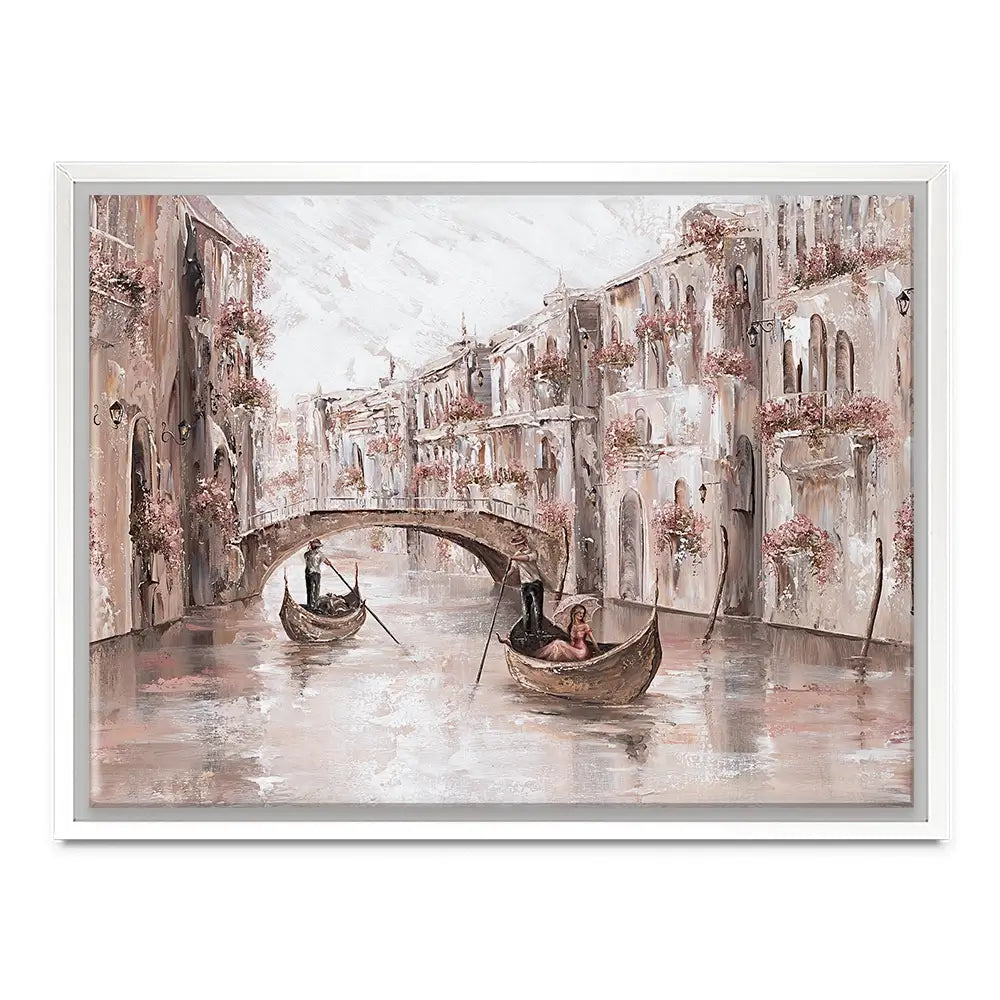 Tranquility In Venice Canvas Print Tranquility In Venice Canvas Print wall art product Isabella Karolewicz