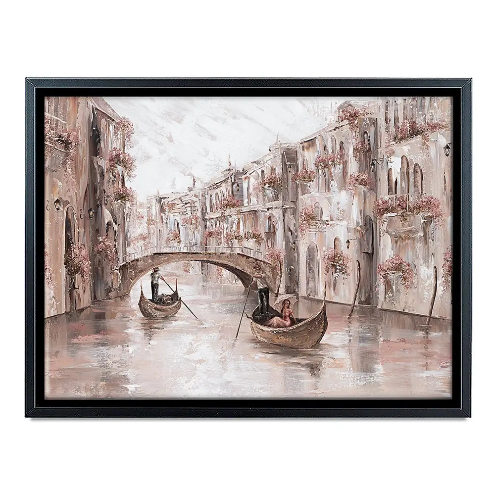 Tranquility In Venice Canvas Print Tranquility In Venice Canvas Print wall art product Isabella Karolewicz
