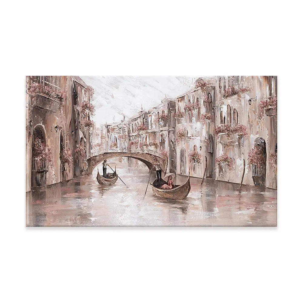 Tranquility In Venice Canvas Print Tranquility In Venice Canvas Print wall art product Isabella Karolewicz