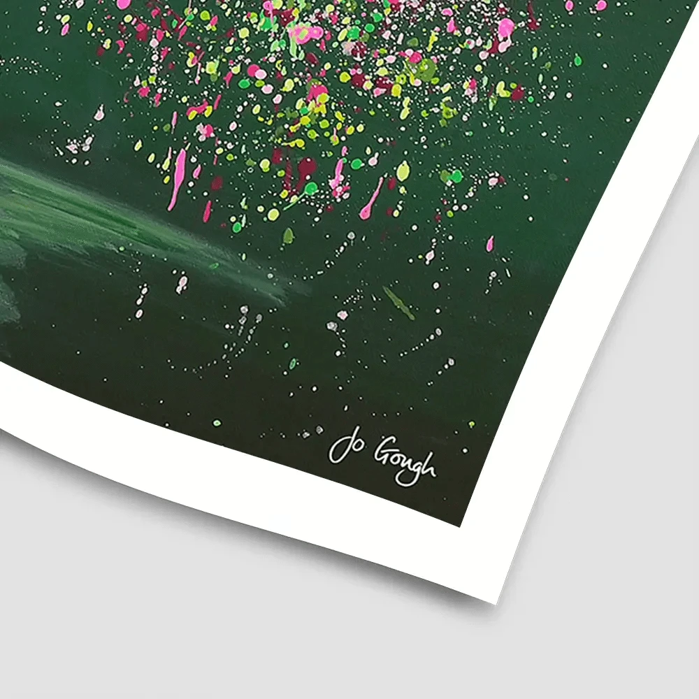 Treasured Love Square Art Print Treasured Love Square Art Print wall art product Jo Gough