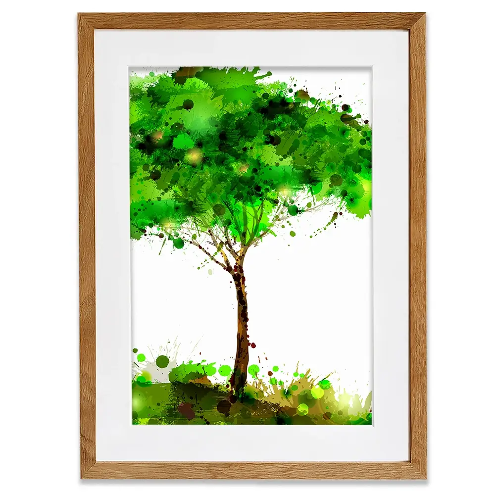 Tree Blots Framed Art Print Tree Blots Framed Art Print wall art product antart / Shutterstock