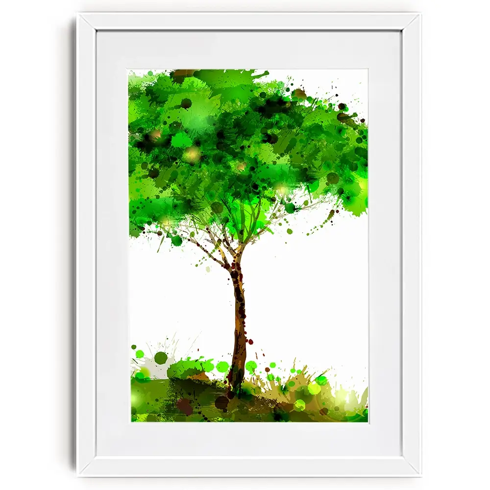 Tree Blots Framed Art Print Tree Blots Framed Art Print wall art product antart / Shutterstock