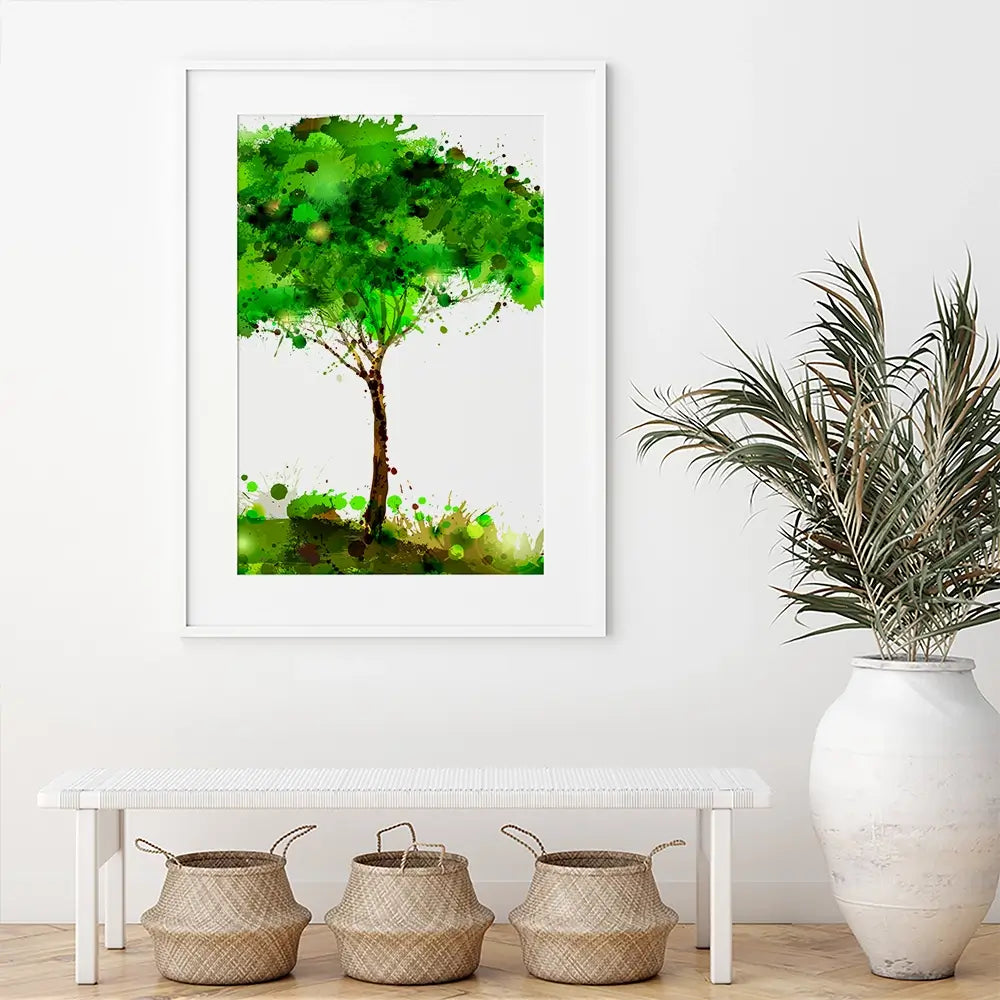 Tree Blots Framed Art Print Tree Blots Framed Art Print wall art product antart / Shutterstock