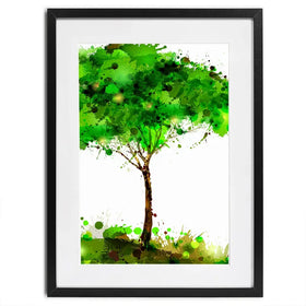 Tree Blots Framed Art Print Tree Blots Framed Art Print wall art product antart / Shutterstock