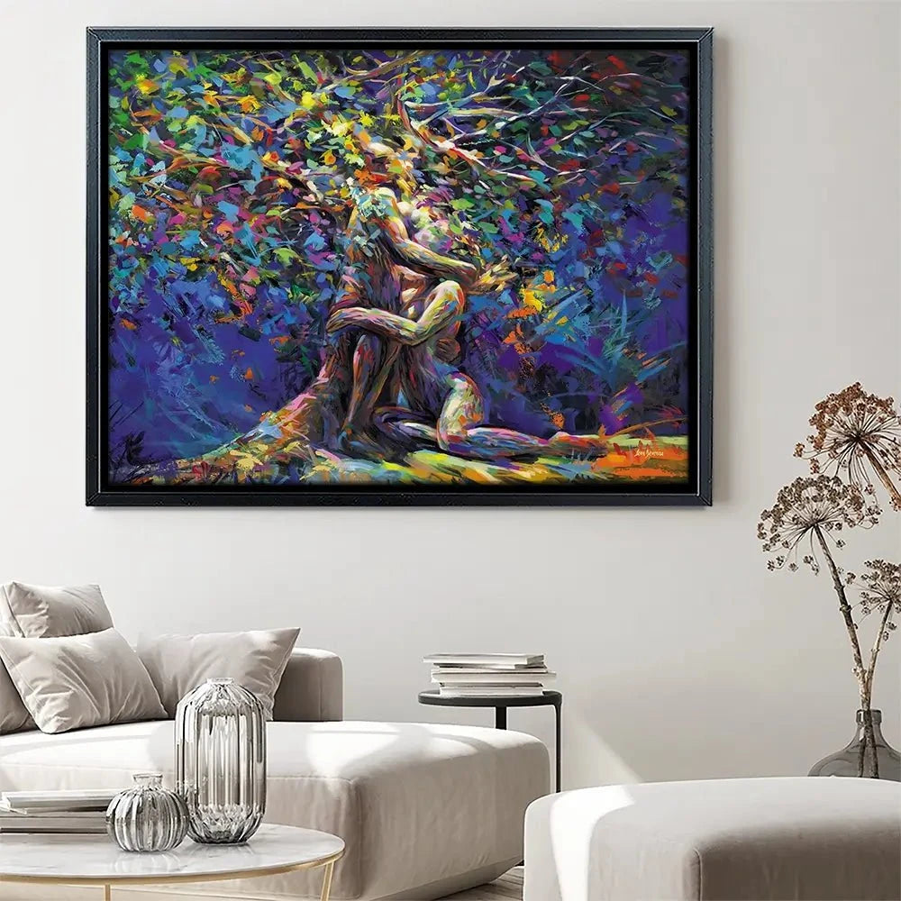 Tree Of Affection Canvas Print Tree Of Affection Canvas Print wall art product Leon Devenice