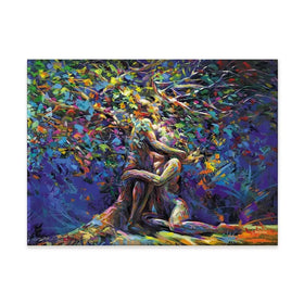 Tree Of Affection Canvas Print Tree Of Affection Canvas Print wall art product Leon Devenice