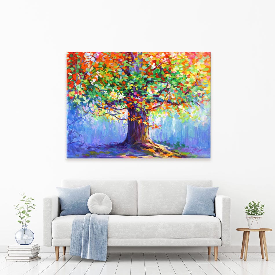 Tree Of Blossoming Romance Canvas Print wall art product Leon Devenice