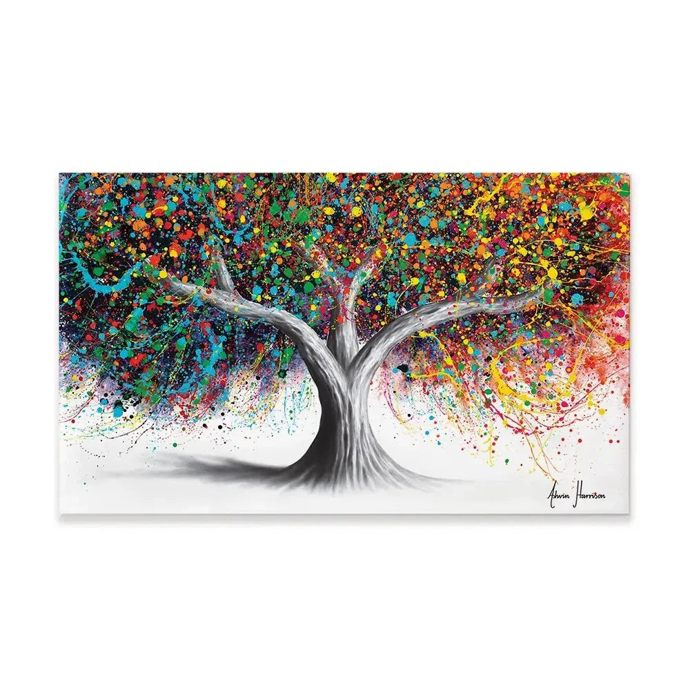 Tree Of Celebration Canvas Print Tree Of Celebration Canvas Print | Tree of Celebration Canvas Artwork wall art product Ashvin Harrison