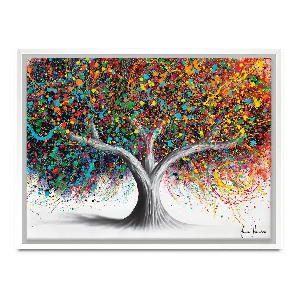 Tree Of Celebration Canvas Print Tree Of Celebration Canvas Print | Tree of Celebration Canvas Artwork wall art product Ashvin Harrison