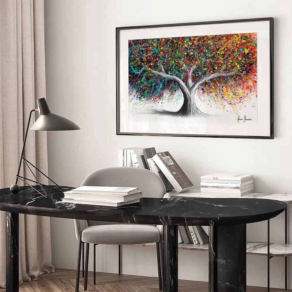 Tree Of Celebration Framed Art Print Tree Of Celebration Framed Art Print | Tree of Celebration Framed Art wall art product Ashvin Harrison