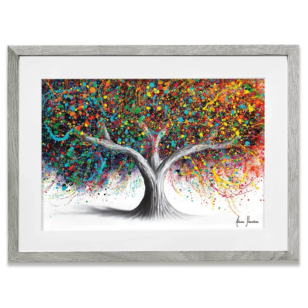 Tree Of Celebration Framed Art Print Tree Of Celebration Framed Art Print | Tree of Celebration Framed Art wall art product Ashvin Harrison