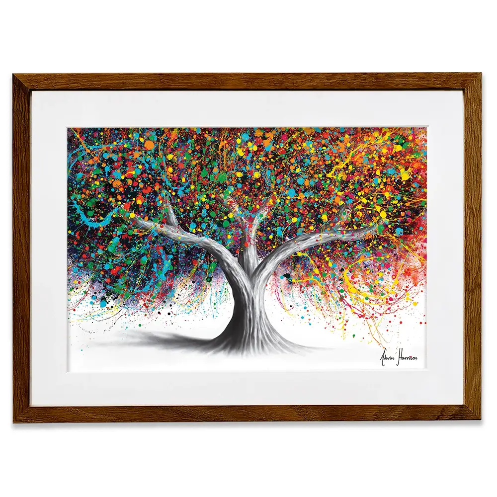 Tree Of Celebration Framed Art Print Tree Of Celebration Framed Art Print | Tree of Celebration Framed Art wall art product Ashvin Harrison