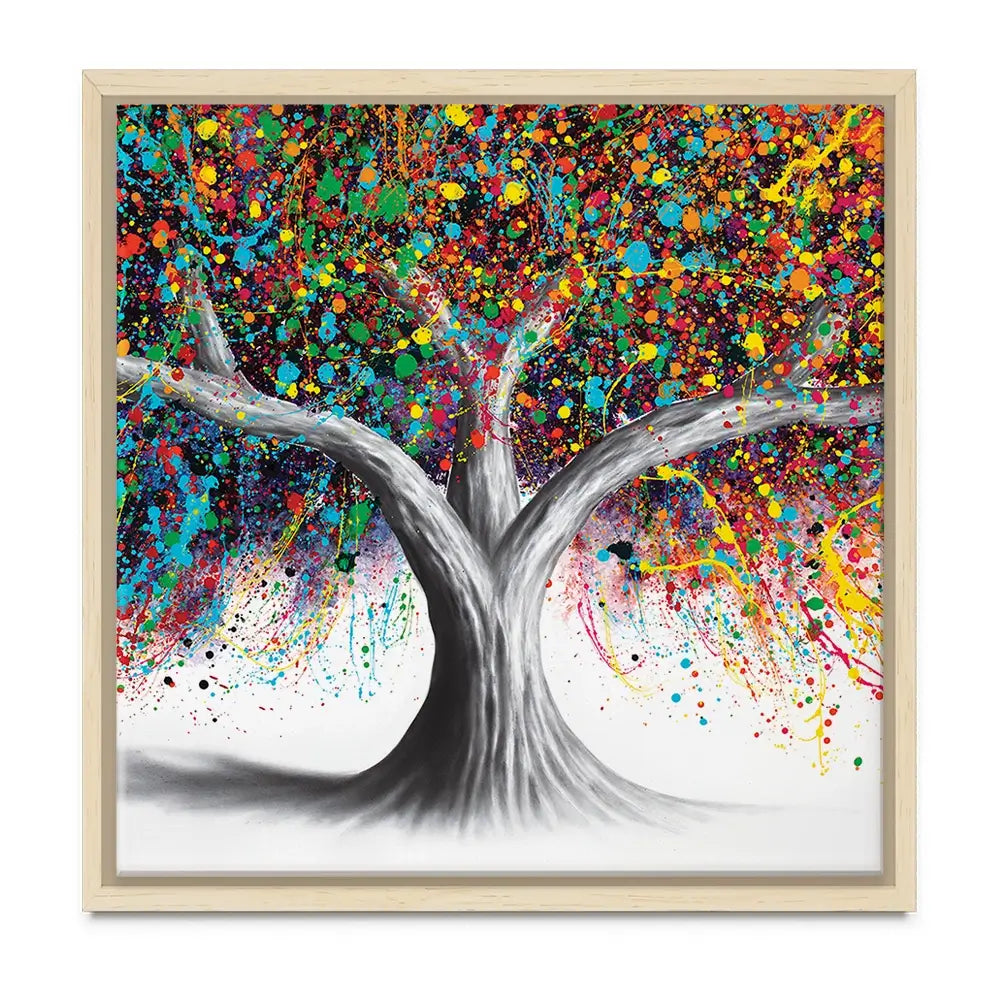 Tree Of Celebration Oversized Canvas Print Tree Of Celebration Oversized Canvas Print wall art product Art Print Shop