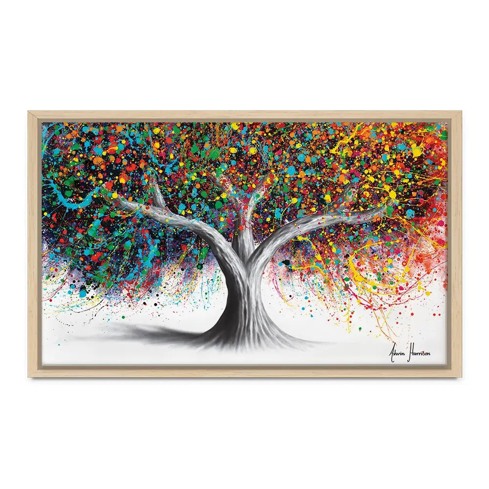 Tree Of Celebration Oversized Canvas Print Tree Of Celebration Oversized Canvas Print wall art product Art Print Shop