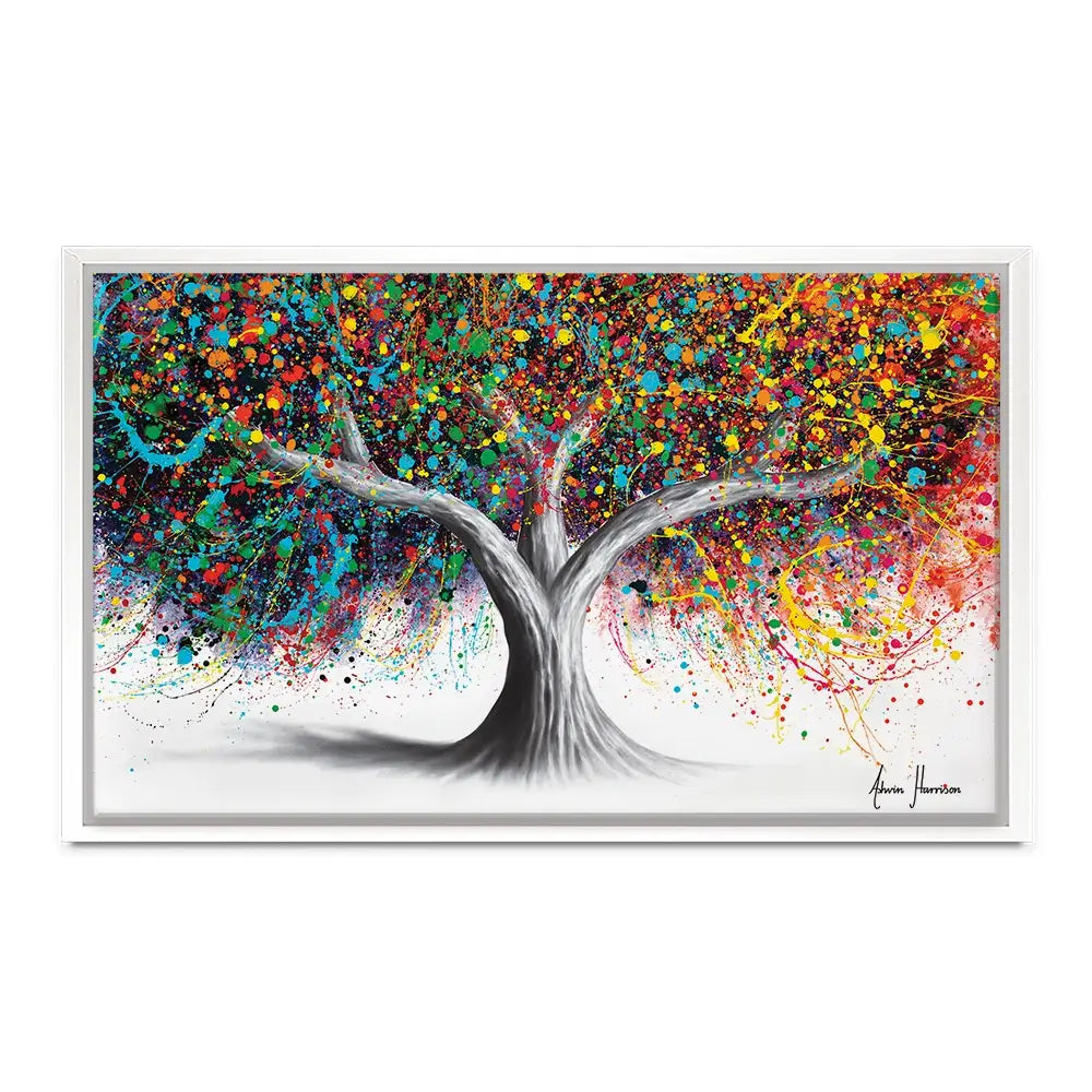 Tree Of Celebration Oversized Canvas Print Tree Of Celebration Oversized Canvas Print wall art product Art Print Shop