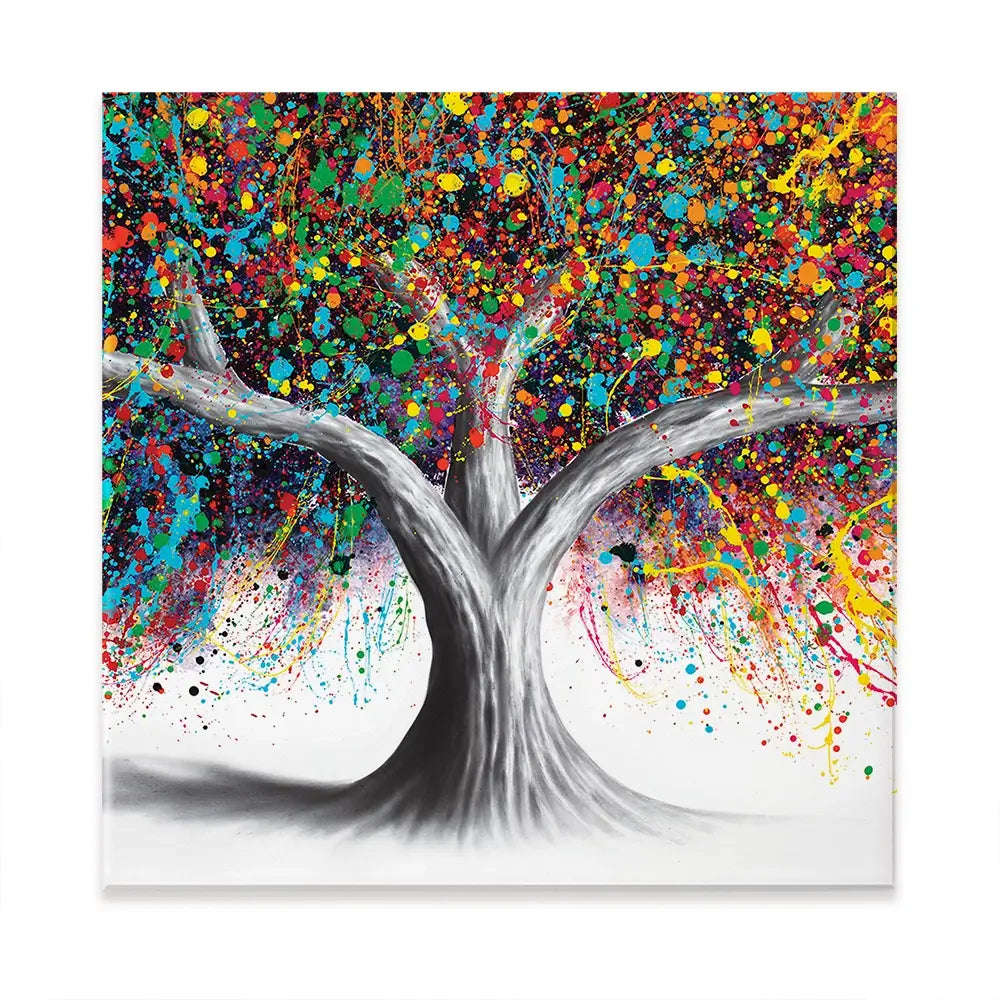 Tree Of Celebration Oversized Canvas Print Tree Of Celebration Oversized Canvas Print wall art product Art Print Shop