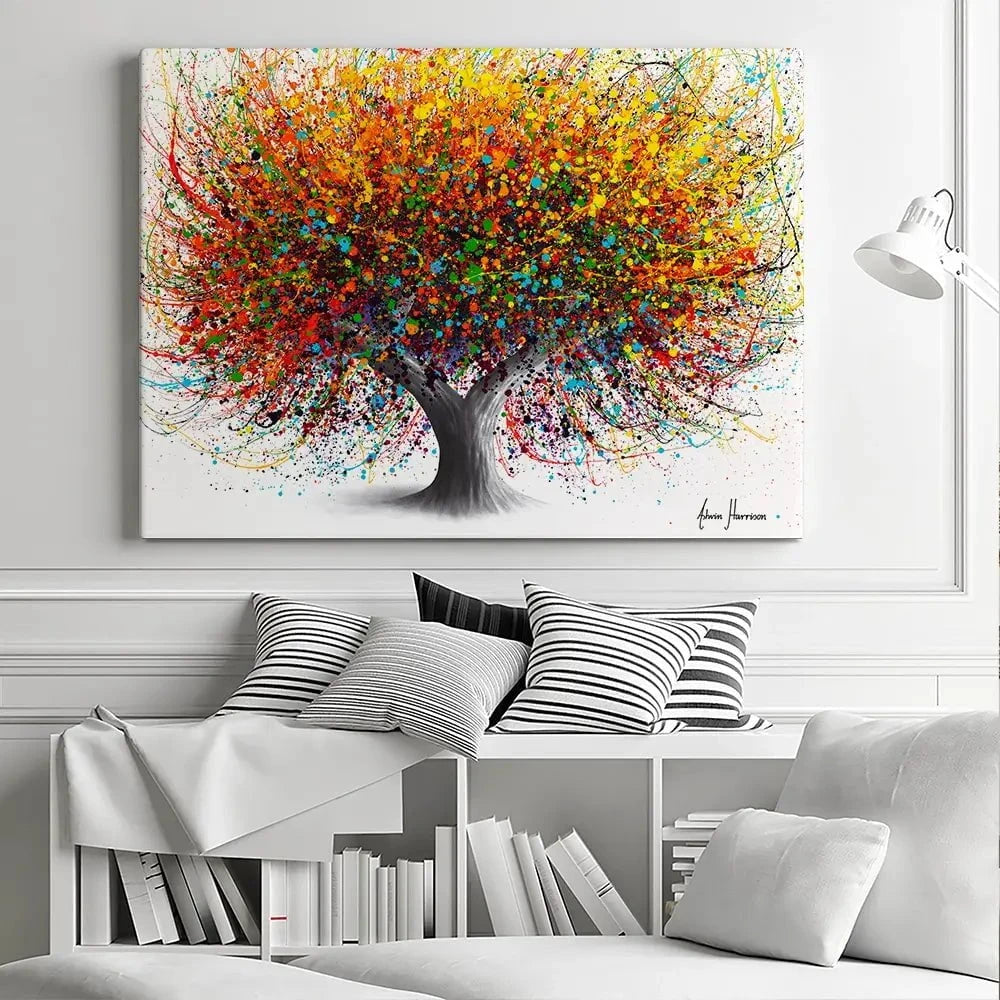 Tree Of Festivity Canvas Print Tree Of Festivity Canvas Print wall art product Ashvin Harrison