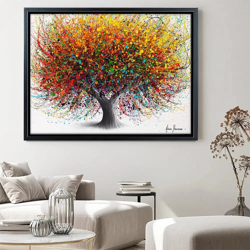 Tree Of Festivity Canvas Print Tree Of Festivity Canvas Print wall art product Ashvin Harrison