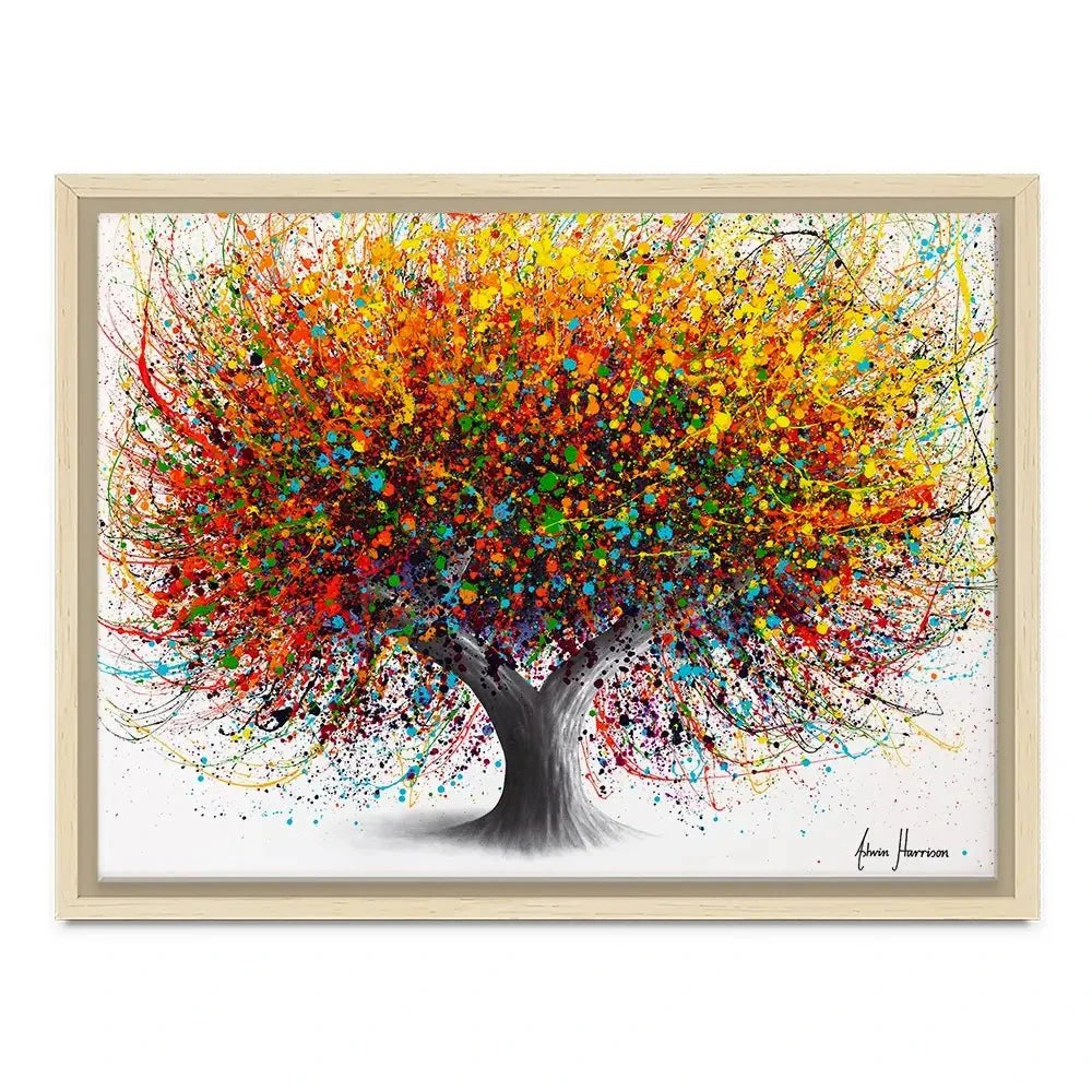 Tree Of Festivity Canvas Print Tree Of Festivity Canvas Print wall art product Ashvin Harrison