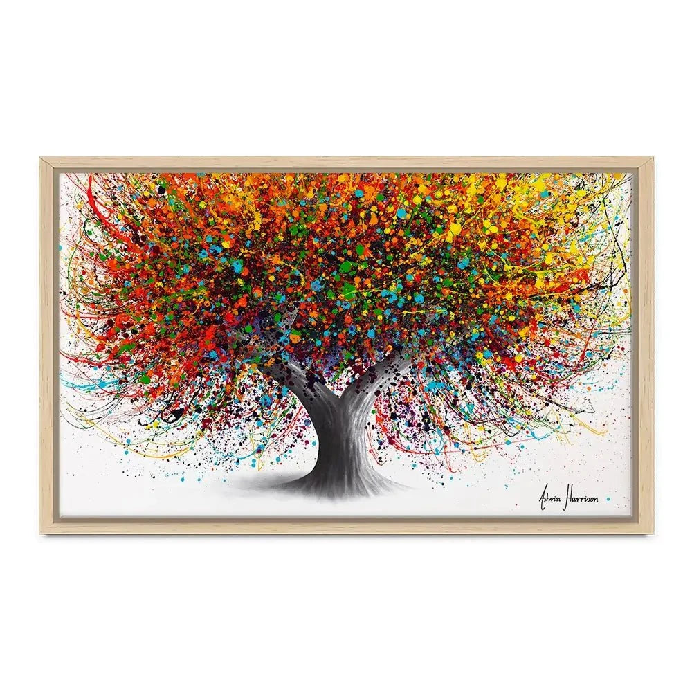 Tree Of Festivity Canvas Print Tree Of Festivity Canvas Print wall art product Ashvin Harrison