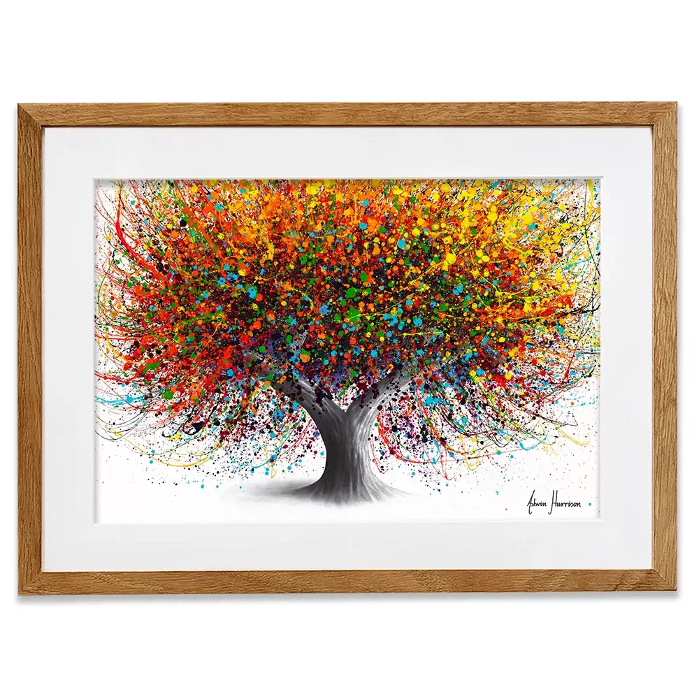 Tree Of Festivity Framed Art Print Tree Of Festivity Framed Art Print wall art product Ashvin Harrison
