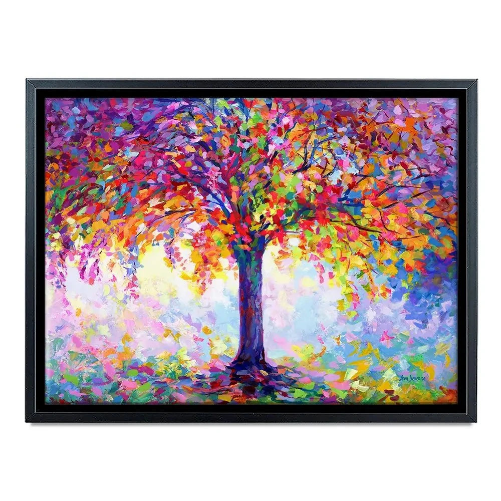 Tree Of Happiness Canvas Print Tree Of Happiness Canvas Print | Tree of Happiness Artwork | Tree Art wall art product Leon Devenice