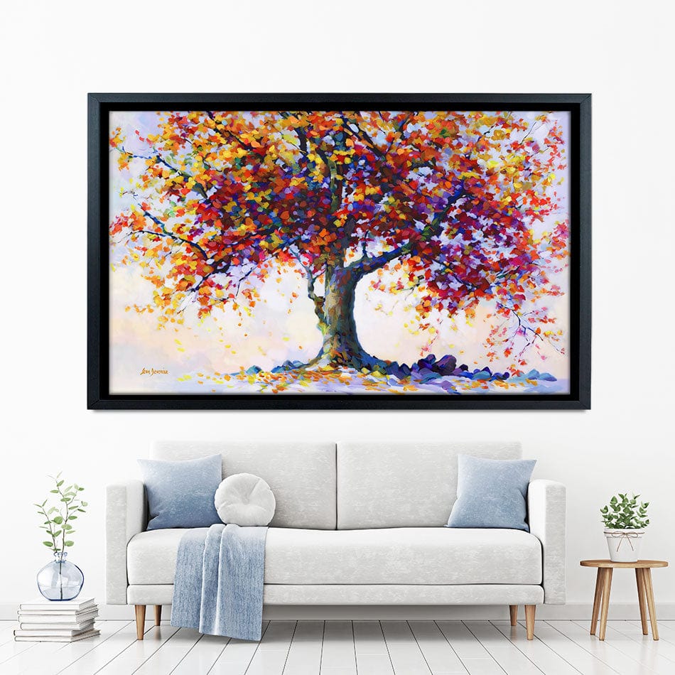 Tree Of Heartfelt Hues Canvas Print wall art product Leon Devenice