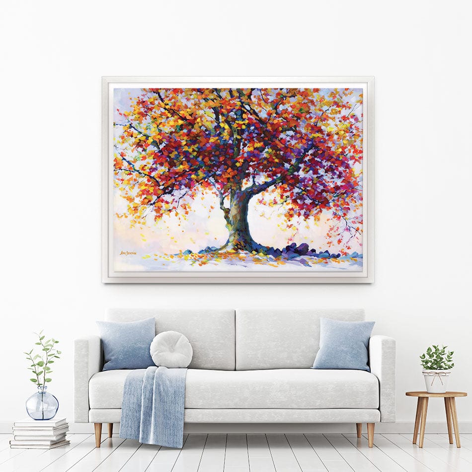Tree Of Heartfelt Hues Canvas Print wall art product Leon Devenice
