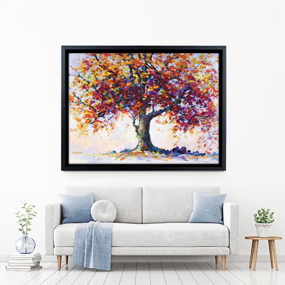 Tree Of Heartfelt Hues Canvas Print wall art product Leon Devenice