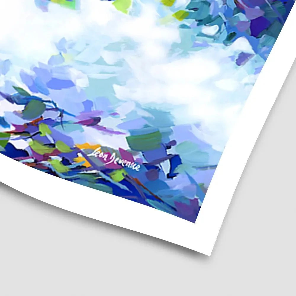 Tree Of Joy And Serenity Art Print Tree Of Joy And Serenity Art Print wall art product Leon Devenice