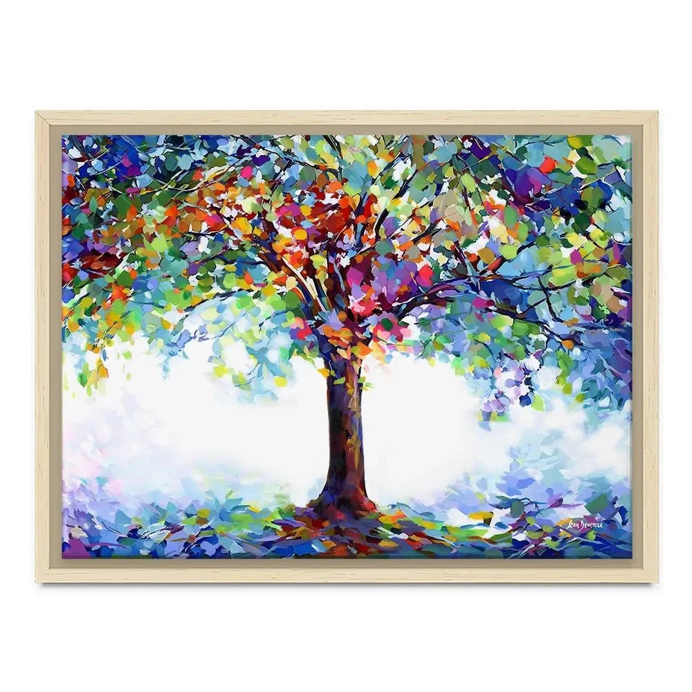 Tree Of Joy And Serenity Canvas Print Tree Of Joy And Serenity Canvas Print wall art product Leon Devenice
