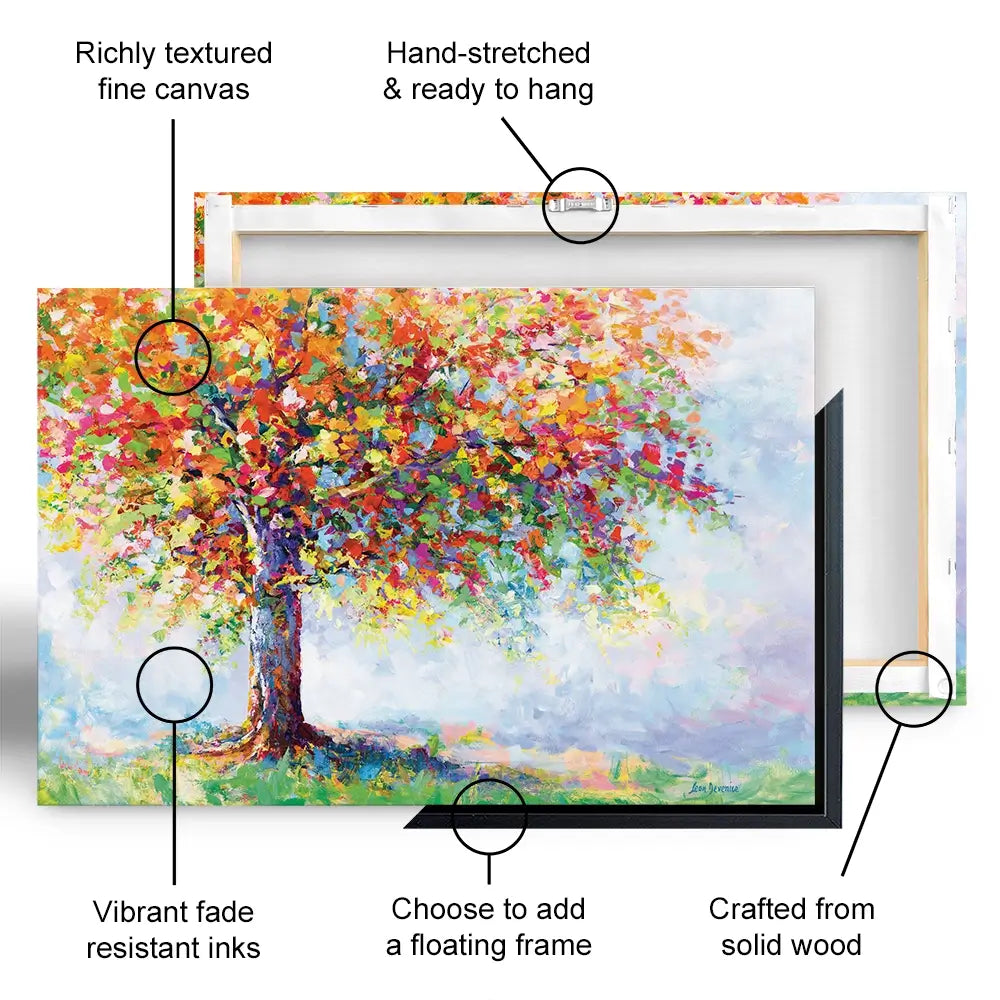 Tree Of Life Canvas Print Tree Of Life Canvas Print wall art product Leon Devenice