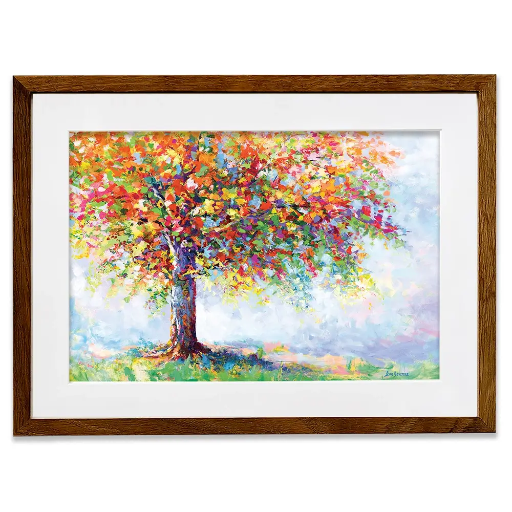 Tree Of Life Framed Art Print Tree Of Life Framed Art Print wall art product Leon Devenice