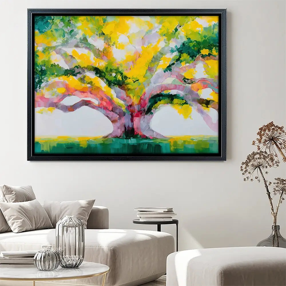 Tree Of Life In Gold Canvas Print Tree Of Life In Gold Canvas Print wall art product Chromatic Storm Studio