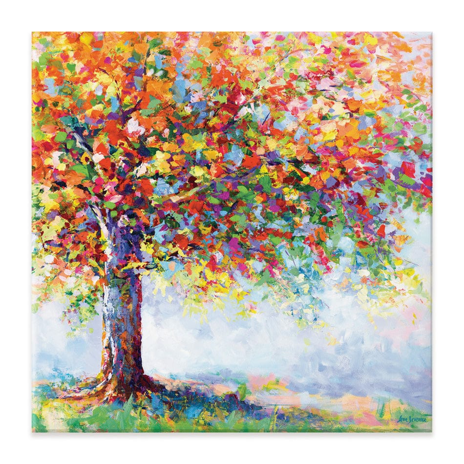 Tree Of Life Square Canvas Print wall art product Leon Devenice