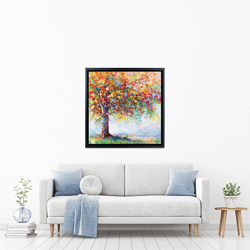 Tree Of Life Square Canvas Print wall art product Leon Devenice