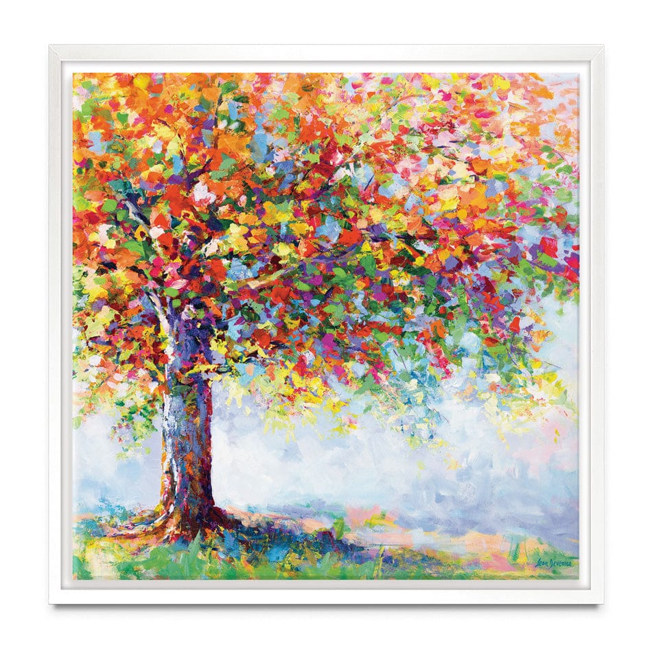 Tree Of Life Square Canvas Print wall art product Leon Devenice