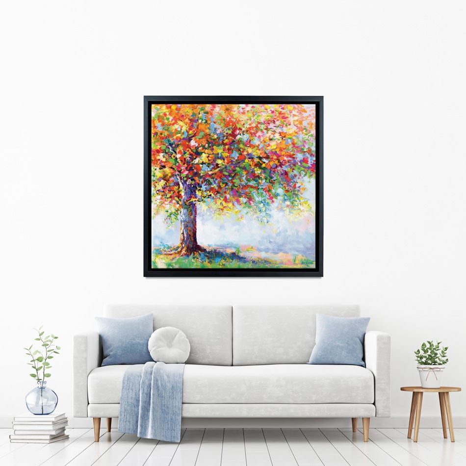 Tree Of Life Square Canvas Print wall art product Leon Devenice