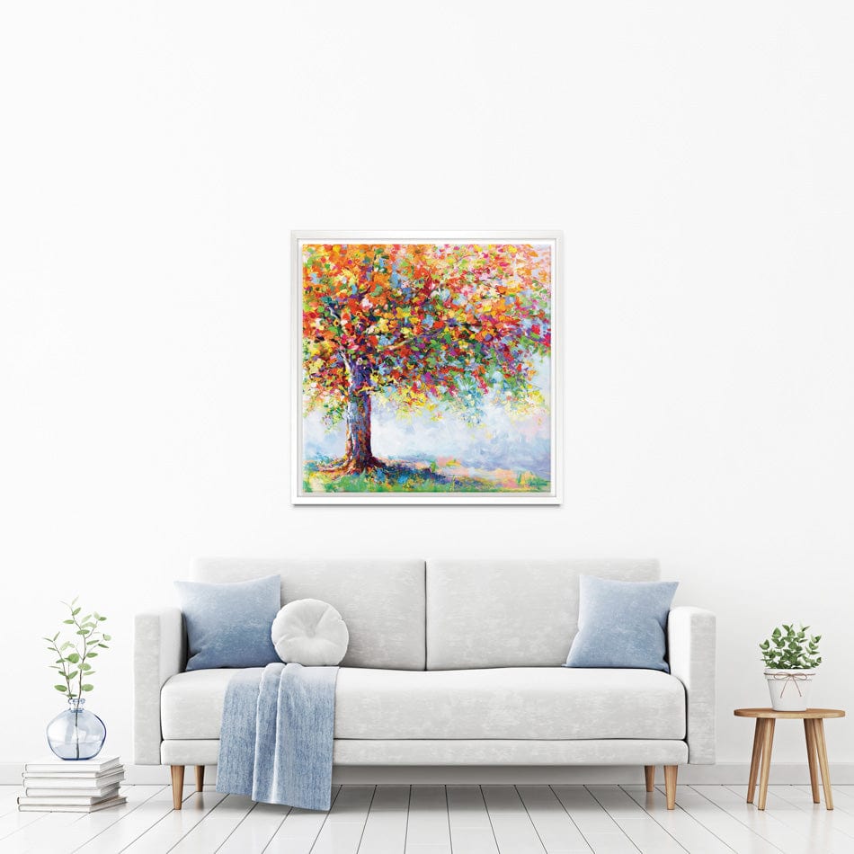 Tree Of Life Square Canvas Print wall art product Leon Devenice