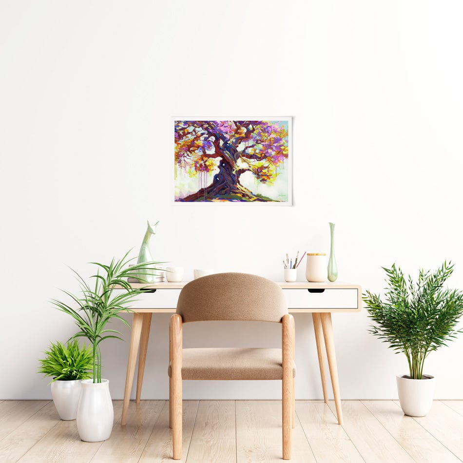 Tree Of Melting Love Art Print wall art product Leon Devenice