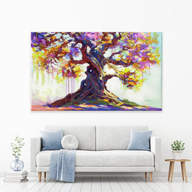 Tree Of Melting Love Canvas Print wall art product Leon Devenice