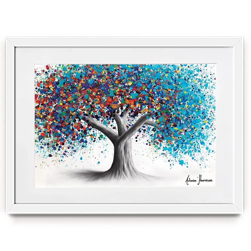 Tree Of Optimism Framed Art Print Tree Of Optimism Framed Art Print wall art product Ashvin Harrison
