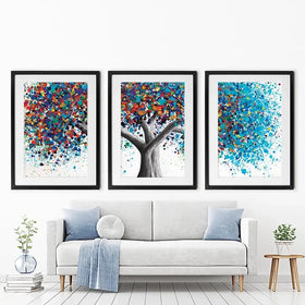 Tree Of Optimism Framed Art Print Trio Tree Of Optimism Framed Art Print Trio wall art product Ashvin Harrison