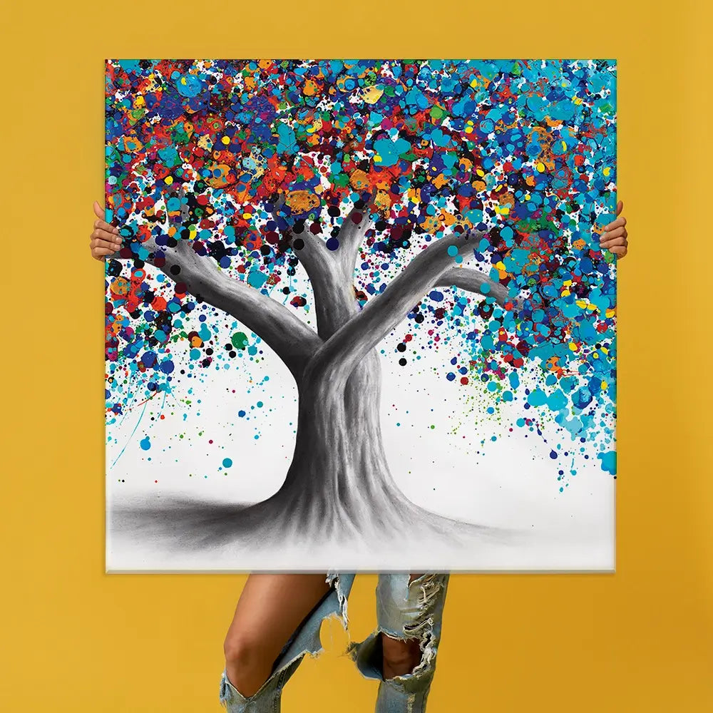 Tree Of Optimism Oversized Canvas Print Tree Of Optimism Oversized Canvas Print wall art product Art Print Shop