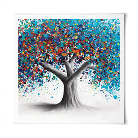 Tree Of Optimism Square Art Print Tree Of Optimism Square Art Print wall art product Ashvin Harrison
