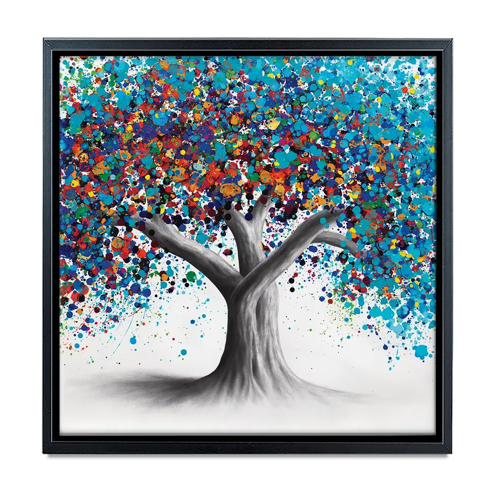 Tree Of Optimism Square Canvas Print Tree Of Optimism Square Canvas Print wall art product Ashvin Harrison